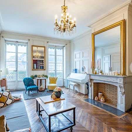 Appartement Haussmannien D'Artiste, Exception, Quai De Saone Balcon+Parking Lyon Bagian luar foto