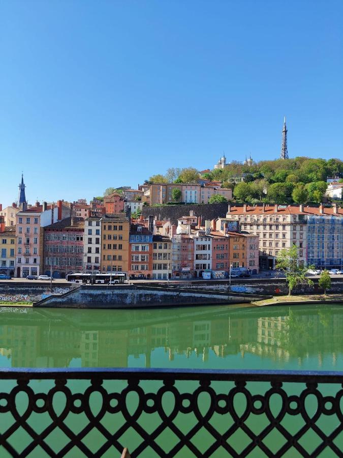 Appartement Haussmannien D'Artiste, Exception, Quai De Saone Balcon+Parking Lyon Bagian luar foto