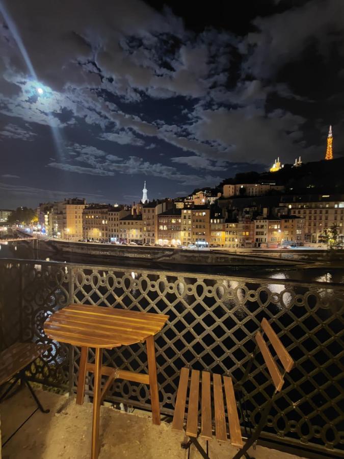 Appartement Haussmannien D'Artiste, Exception, Quai De Saone Balcon+Parking Lyon Bagian luar foto
