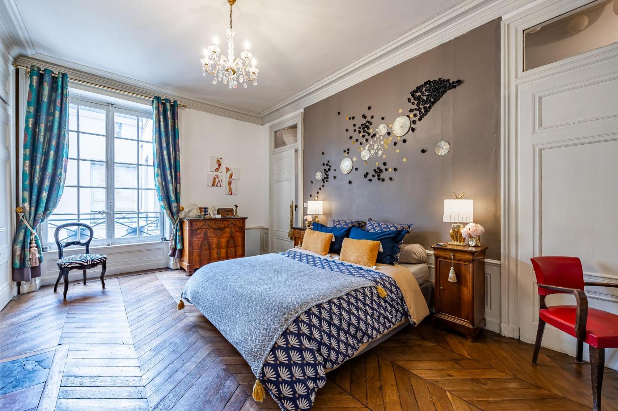 Appartement Haussmannien D'Artiste, Exception, Quai De Saone Balcon+Parking Lyon Bagian luar foto