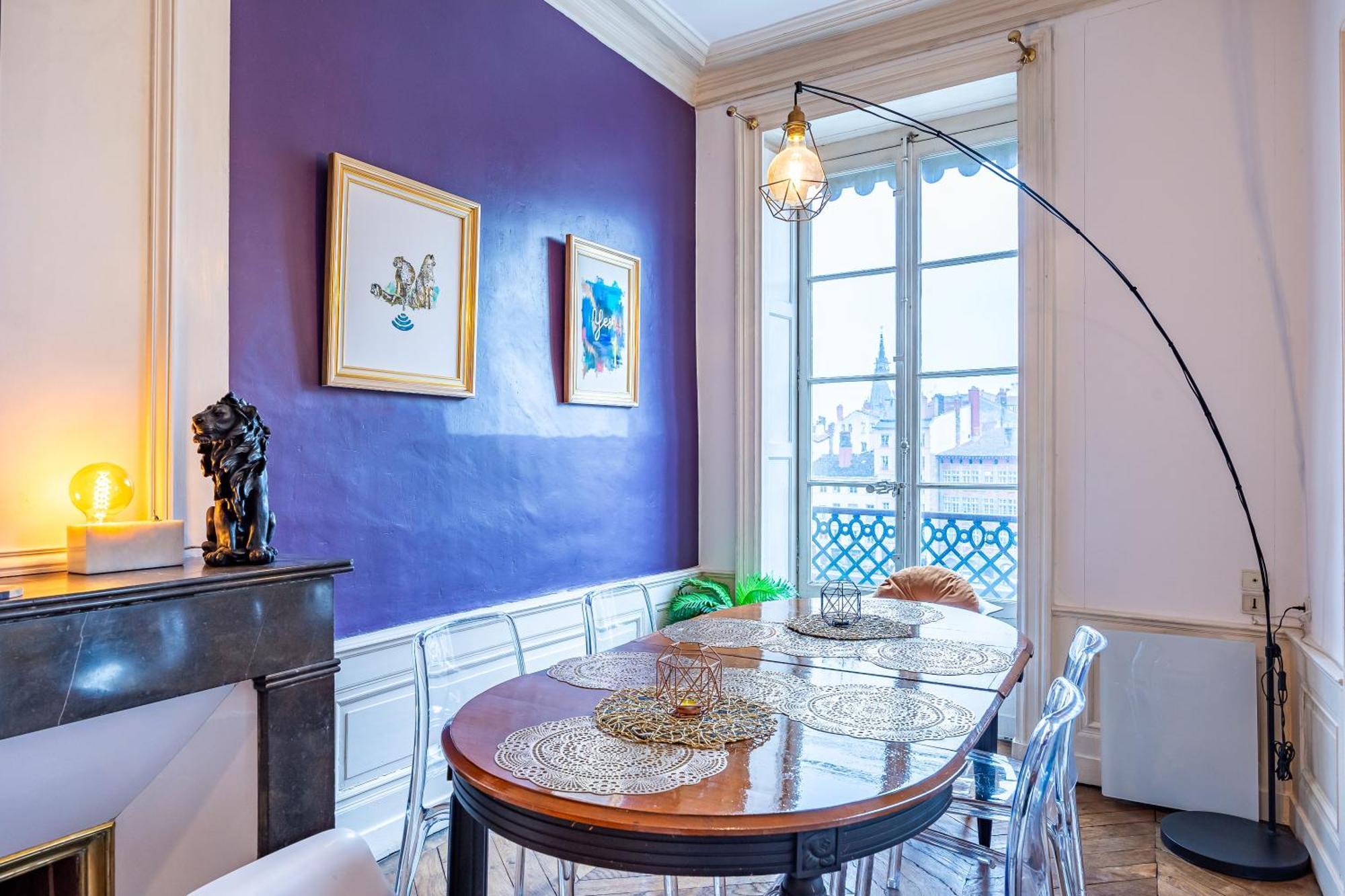 Appartement Haussmannien D'Artiste, Exception, Quai De Saone Balcon+Parking Lyon Bagian luar foto