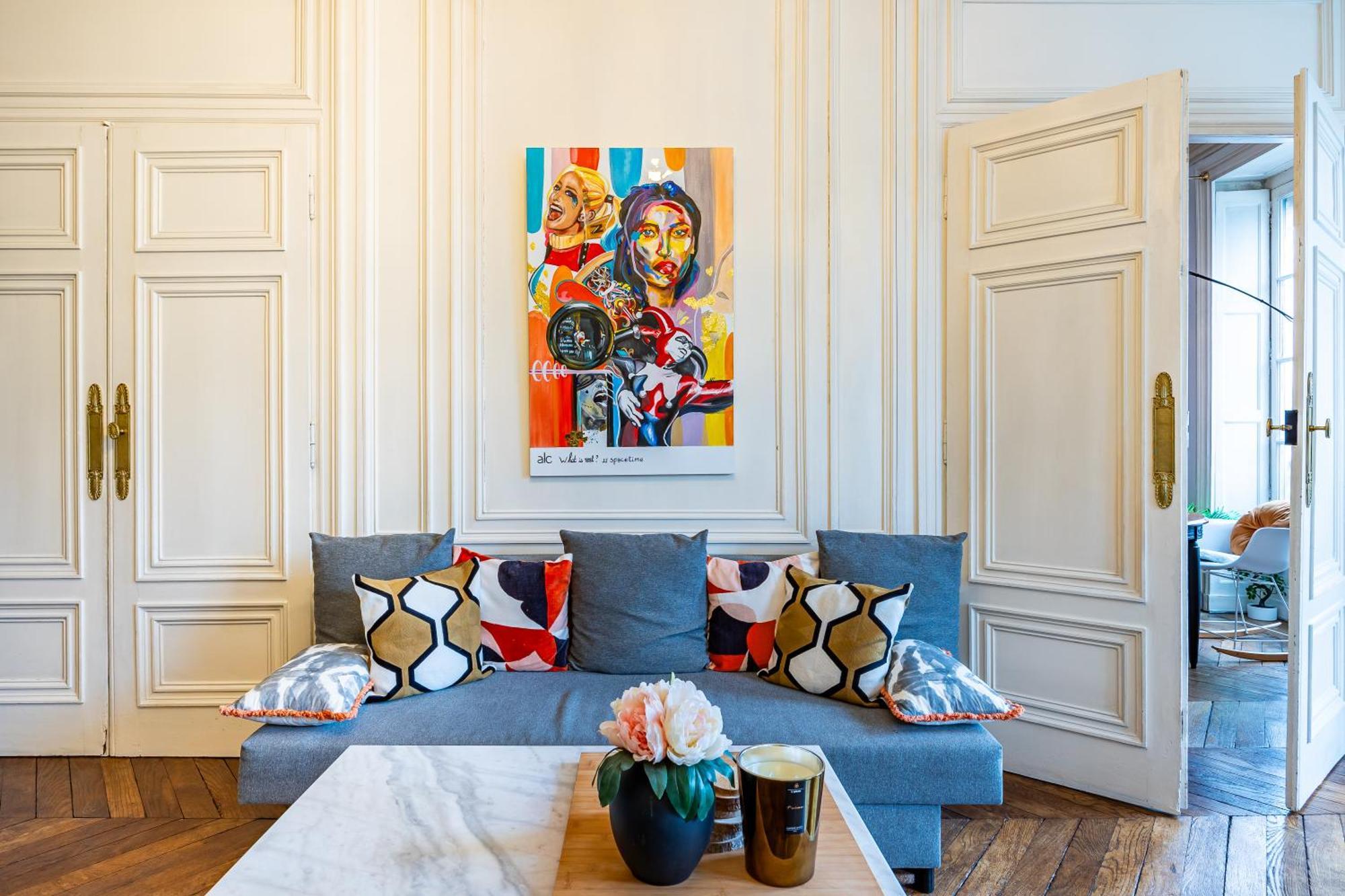 Appartement Haussmannien D'Artiste, Exception, Quai De Saone Balcon+Parking Lyon Bagian luar foto